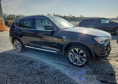 2016 BMW X3 xDrive28I из США, поврежденный, VIN 5UXWX9C55G0D70860